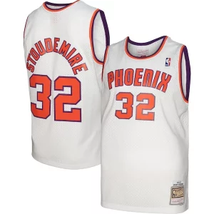 Amar'e Luxueux Stoudemire Phoenix Suns 2001/02 Hardwood Classics Swingman Jersey White/Purple