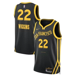 Andrew Wiggins Golden State Warriors Nike Unisex 2023/24 Swingman Jersey Stylish Black City Edition