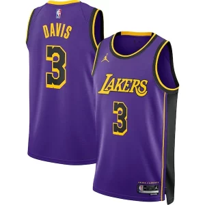 Anthony Davis Los Angeles Sophistiqué Lakers Jordan Brand Unisex Swingman Jersey Statement Edition Purple