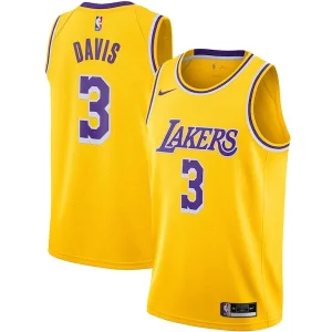 Anthony Davis Los Angeles Lakers Nike Swingman Tendance Jersey Gold Icon Edition