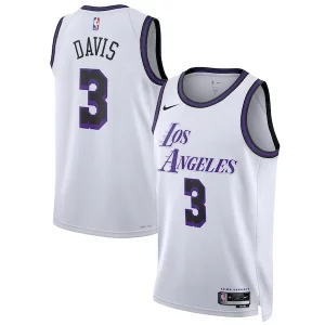 Anthony Davis Los Angeles Lakers Captivant Nike Unisex 2022/23 Swingman Jersey City Edition White