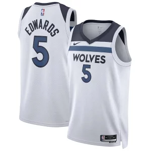 Anthony Edwards Minnesota Timberwolves Collectible Nike Unisex Swingman Jersey Association Edition White