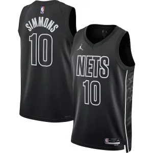 Ben Simmons Brooklyn Nets Jordan Brand Unisex Swingman Jersey Statement Magnifique Edition Black