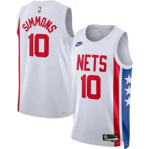 Ben Simmons Brooklyn Nets Nike Swingman Distingué Jersey Classic Edition White