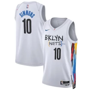 Ben Simmons Brooklyn Nets Nike Refiné Unisex 2022/23 Swingman Jersey City Edition White