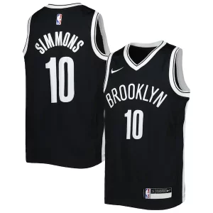 Ben Simmons Brooklyn Nets Nike Youth Swingman Jersey Icon Unique Edition Black