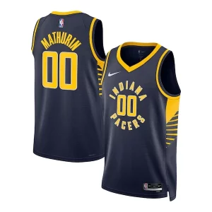 Bennedict Mathurin Indiana Pacers Nike Unisex Swingman Jersey Icon Edition Captivant Navy