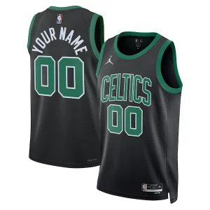 Boston Celtics Jordan Brand Classique Unisex 2022/23 Swingman Custom Jersey Statement Edition Black