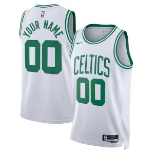 Boston Magnifique Celtics Nike Unisex Swingman Custom Jersey White Association Edition