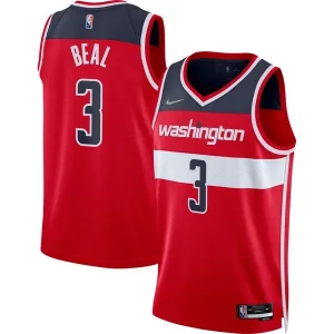 Bradley Beal Washington Wizards Nike 2021/22 Diamond Swingman Jersey Icon Edition Élégant Red