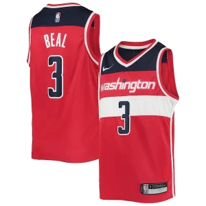 Bradley Beal Washington Wizards Nike Youth Personalisable 2021/22 Diamond Swingman Jersey Icon Edition Red