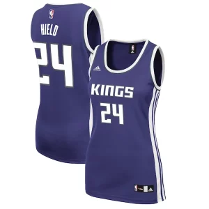 Buddy Bold Hield Sacramento Kings adidas Women's Road Replica Jersey Purple
