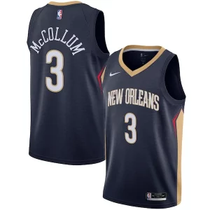 C.J. McCollum New Orleans Pelicans Nike Swingman Jersey Icon Edition Dashing Navy