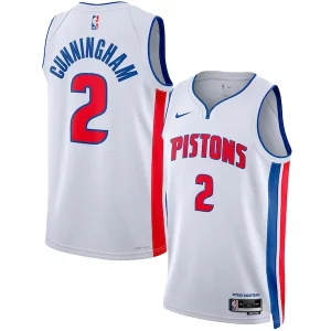 Cade Cunningham Detroit Pistons Nike Unisex Stylish Swingman Jersey Association Edition White/Blue