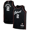 Cade Cunningham Detroit Pistons Nike Youth Swingman Replica Jersey City Edition Black Refiné