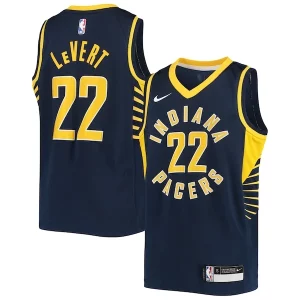 Caris LeVert Indiana Pacers Nike Magnifique Youth Swingman Jersey Icon Edition Navy