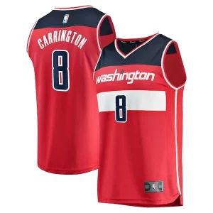 Carlton Carrington Washington Wizards Fast Break Magnifique Replica Player Jersey Icon Edition Red