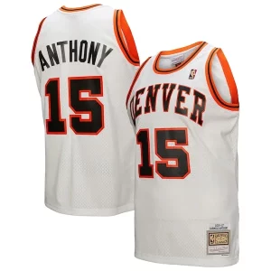 Carmelo Premium Anthony Denver Nuggets 2006/07 Swingman Jersey White