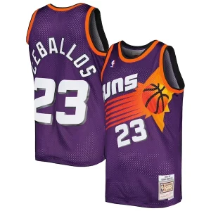 Cedric Ceballos Phoenix Suns 1992/93 Hardwood Classics Swingman Charming Jersey Purple