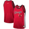 Chicago Bulls Hardwood Charming Classics Team Heritage Fashion Jersey Red