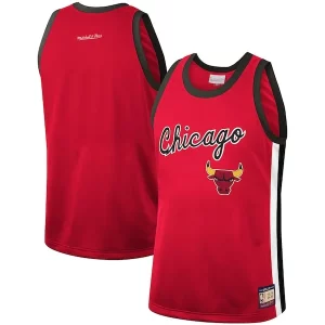 Chicago Bulls Hardwood Charming Classics Team Heritage Fashion Jersey Red
