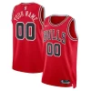 Chicago Bulls Nike Unisex Swingman Custom Classique Jersey Red Icon Edition