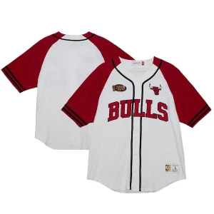 Chicago Premium Bulls Practice Day Baseball Jersey White