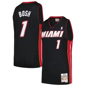 Chris Bosh Miami Heat Authentique 2012/13 Hardwood Classics Swingman Jersey Black
