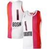 Chris Bosh Miami Heat Women's Hardwood Classics Dashing 2011/12 Swingman Jersey White