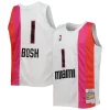 Chris Bosh Miami Heat Youth 2011/12 Hardwood Classics Swingman Vibrant Jersey White