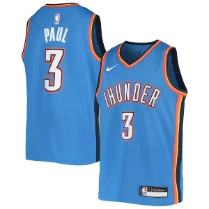 Chris Paul Dashing Oklahoma City Thunder Nike Youth Team Swingman Jersey Blue