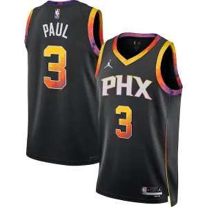 Chris Paul Phoenix Suns Jordan Brand Unisex Swingman Personalisable Jersey Statement Edition Black