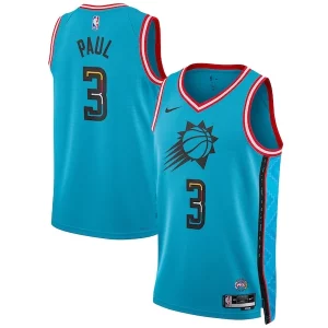 Chris Paul Phoenix Suns Nike Unisex 2022/23 Swingman Jersey City Edition Turquoise Personalisable