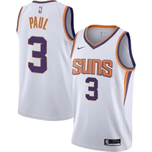 Chris Paul Phoenix Suns Nike Youth Swingman Jersey Association Edition White/Purple Charming