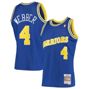 Chris Tendance Webber Golden State Warriors 1993/94 Hardwood Classics Swingman Jersey Royal