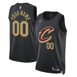 Cleveland Cavaliers Jordan Brand Unisex Tendance 2022/23 Swingman Custom Jersey Statement Edition Black
