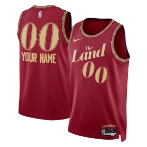 Cleveland Cavaliers Nike Gracieux Unisex 2023/24 Custom Swingman Jersey Wine City Edition