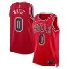 Coby White Chicago Bulls Nike Unisex Swingman Notable Jersey Icon Edition Red