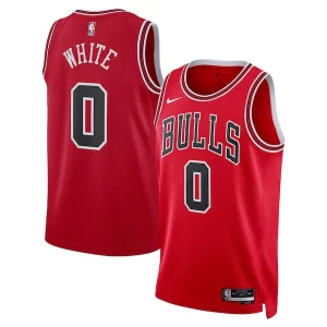 Coby White Chicago Bulls Nike Unisex Swingman Notable Jersey Icon Edition Red