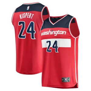 Corey Kispert Washington Wizards Youth Fast Break Replica Player Jersey Icon Edition Red Captivant