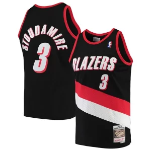 Damon Stoudamire Portland Trail Blazers 1999/00 Hardwood Classics Swingman Prime Jersey Black