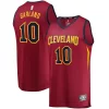 Darius Garland Admirable Cleveland Cavaliers Youth Replica Fast Break Jersey Wine Icon Edition