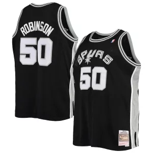 David Robinson San Antonio Spurs 1998/99 Big & Tall Hardwood Classics Bold Swingman Jersey Black