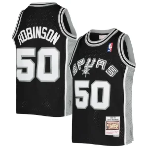David Robinson San Antonio Exclusif Spurs Youth 1998/99 Hardwood Classics Swingman Jersey Black