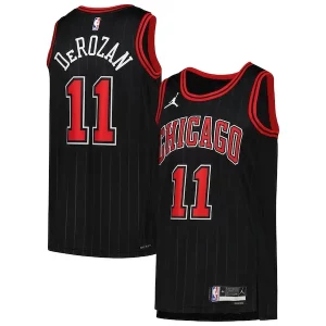 DeMar DeRozan Chicago Bulls Jordan Brand Moderne Unisex Swingman Jersey Statement Edition Black