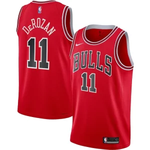 DeMar DeRozan Chicago Bulls Nike Youth 2021/22 Swingman Sophistiqué Jersey Icon Edition Red