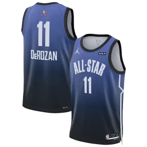 DeMar DeRozan Jordan Brand 2023 NBA Authentique All Star Game Swingman Jersey Blue