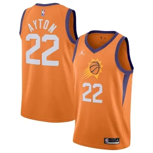Deandre Ayton Phoenix Suns Jordan Brand 2020/21 Swingman Jersey Statement Edition Charming Orange