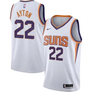 Deandre Ayton Phoenix Sophistiqué Suns Nike Youth Swingman Jersey Association Edition White/Purple
