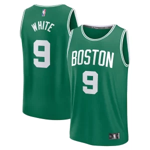 Derrick White Boston Celtics Fast Break Replica Player Jersey Icon Edition Kelly Stylish Green